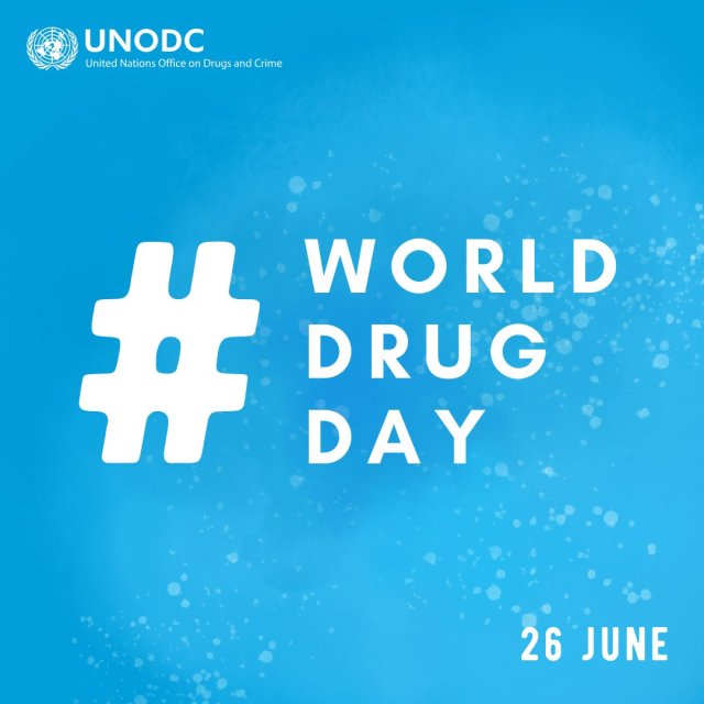 World Drug Day 2024: More than 64 million people around the world suffer from drug use disorders. (Source UNODC)