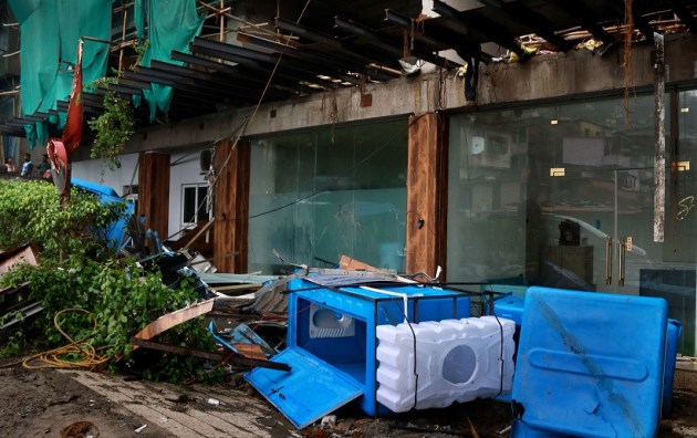Monsoon rains cause chaos in Mumbai in it’s first season downpour