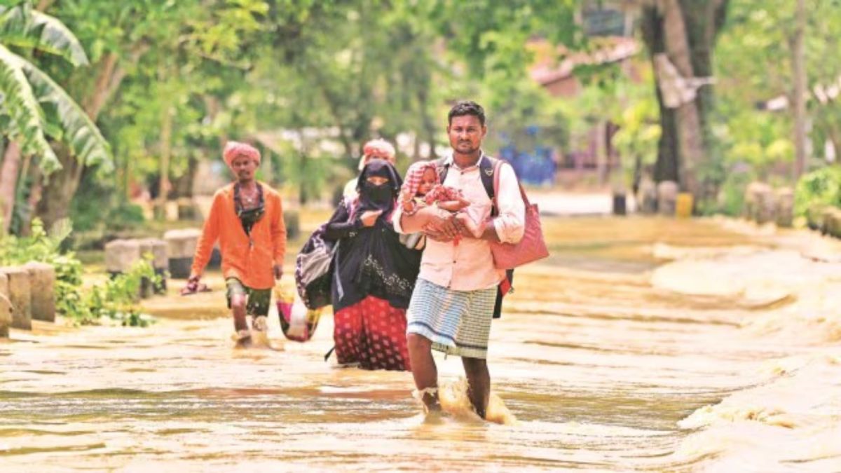 Assam flooding situation