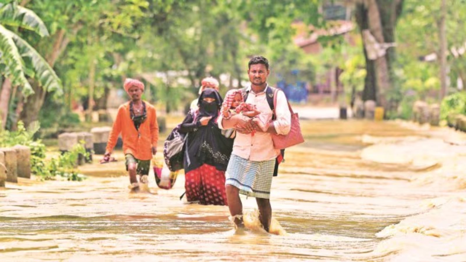 Assam flooding situation