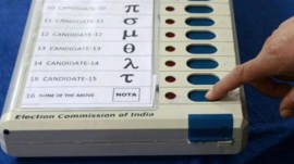 NOTA, NOTA votes cast, NOTA total votes, NOTA choice, NOTA use in LS polls, Lok Sabha election result, electronic voting machine, indian express news