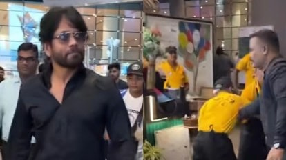 Nagarjuna apologises after viral video shows bodyguard pushing a  specially-abled fan: 'Just came to my notice' | Bollywood News - The Indian  Express
