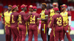 West Indies pipped PNG by five wickets in a nervy finish on Sunday. (ICC)