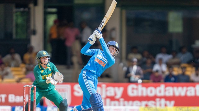 IND vs SA: Smriti Mandhana becomes first Indian woman to hit consecutive ODI hundreds, equals Mithali Raj's century tally | Cricket News - The Indian Express