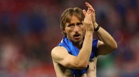 A startling last-moment draw against Italy meant that Modric's Croatia, with just two points in three games, are all but out of the Euros. (Reuters)
