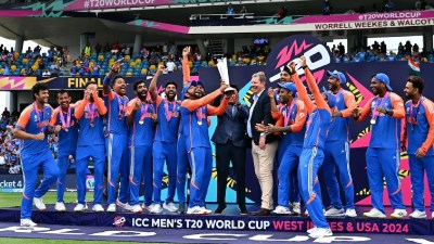 BCCI announced Rs 125 crore as prize money for Team India following the T20 World Cup win. (BCCI)