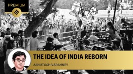 Opinion1_6th-June Congress leaders Rahul Gandhi and Priyanka Gandhi Vadra at the AICC headquarters in New Delhi on Tuesday. (Abhinav Saha)