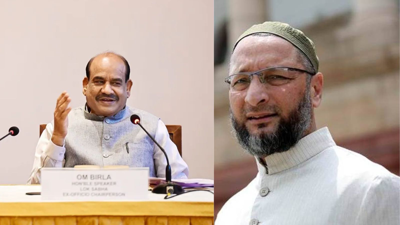 Congratulating Om Birla on being elected Speaker for the second term, Owaisi said the smaller parties should be heard in the House as they too represent the people.