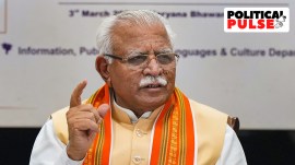 Khattar was fielded from the Karnal constituency in the recent Lok Sabha elections and he won by an impressive margin of 2,32,577 votes.