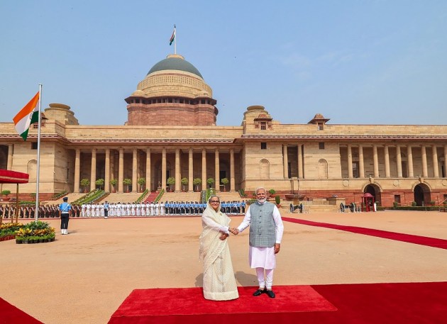 Bangladesh PM Sheikh Hasina's ceremonial reception