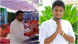 Hassan Results 2024, Prajwal Revanna vs Shreyas. M. Patel: Prajwal Revanna (JDS), Shreyas M Patel (INC) (L-R). (Source_X_@iPrajwalRevan_@Balaji_blr1)