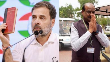 Rahul Gandhi - Om Birla