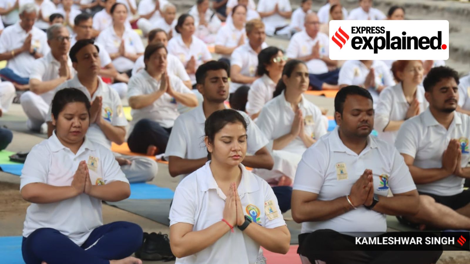 The UN passed a resolution on December 11, 2014 during the 69th session of the General Assembly to proclaim June 21 as International Day of Yoga. (Express photo by Kamleshwar Singh)