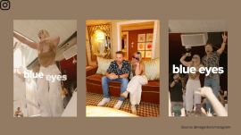 David Guetta and Megan Boni aka Girl On Couch (Image source: @meganboni/Instagram)