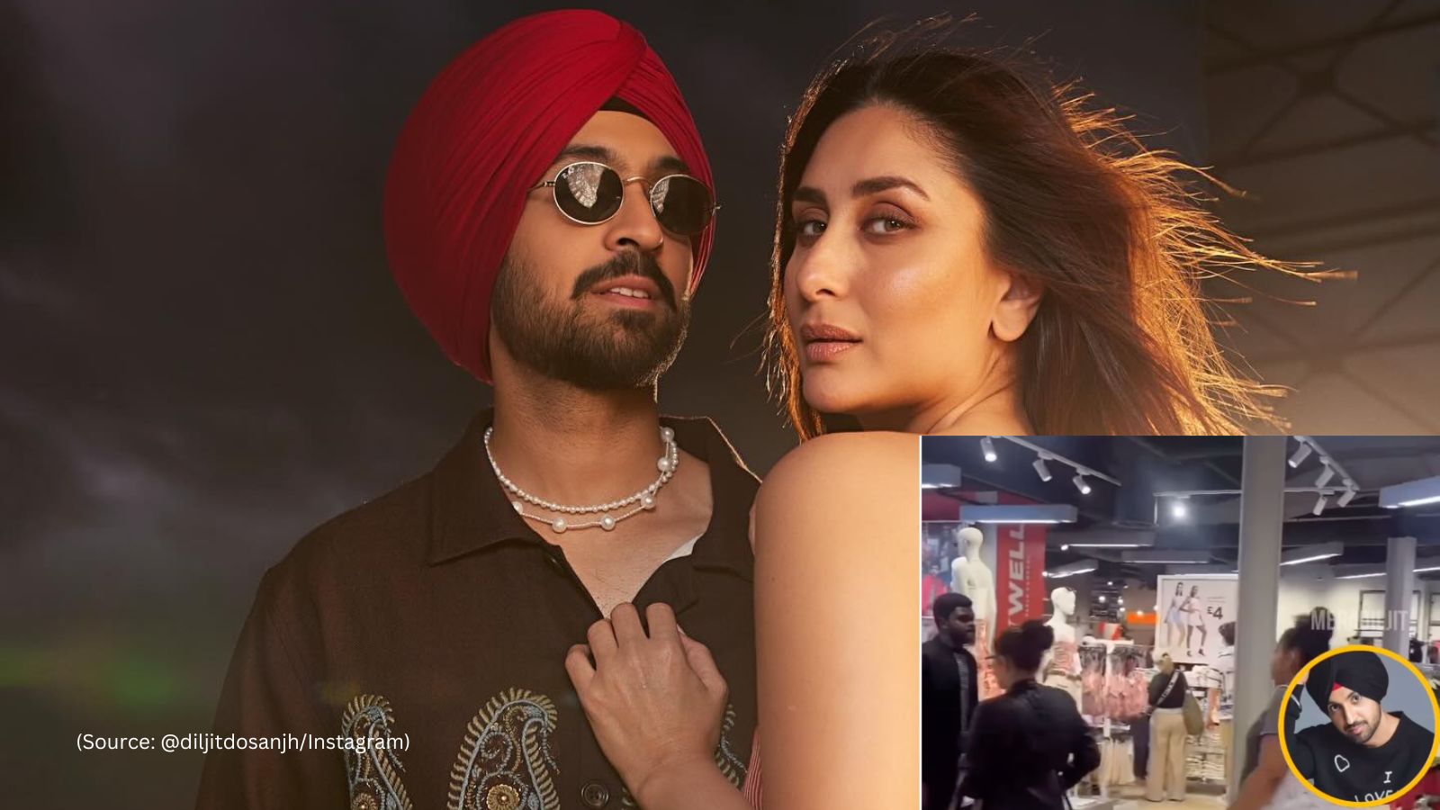 Viral video shows Diljit Dosanjh’s song ‘Naina’ being played at London clothing store, fans react