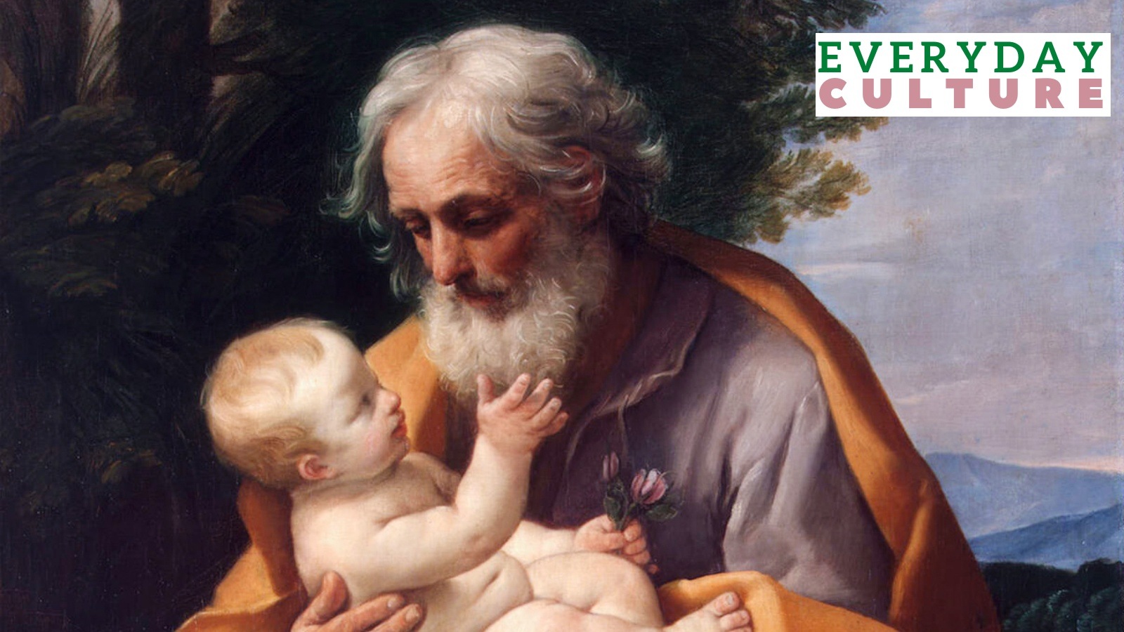 St Joseph with infant Christ in his arms. In many countries with Catholic populations, St Joseph's Day is marked as Father's Day.