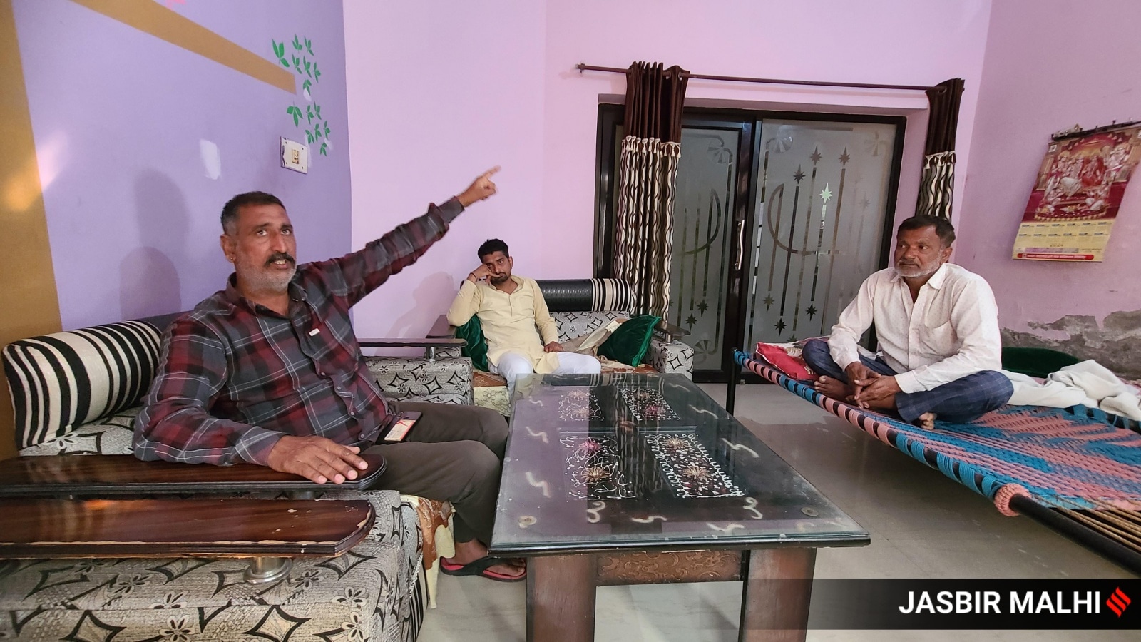 Satish Sandhu, also a resident of Majri Kalan village, is engaged in a legal battle with Gurmail over the land. (Express Photo by Jasbir Malhi)