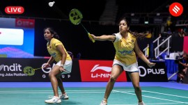 Singapore Open 2024 Semifinals Live Score: Treesa Jolly and Gayatri Gopichand vs Chiharu Shida and Nami Matsuyama in Singapore