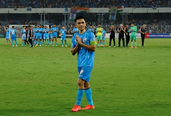 End of an era for Indian football as Sunil Chhetri bids adieu to international football on Thursday. Chhetri retires from international football as world's fourth highest goal-scorer.