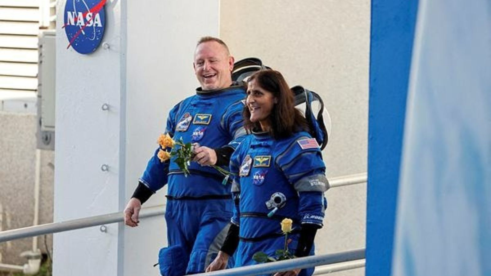 Astronauts Sunita Williams