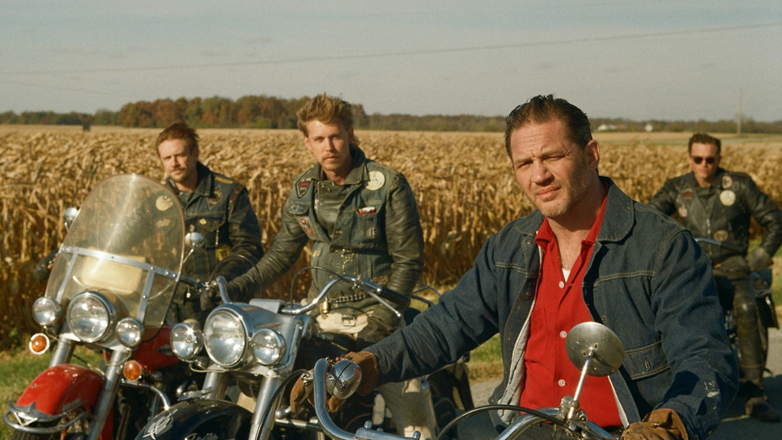 The Bikeriders movie review Tom Hardy shines in this movie about men