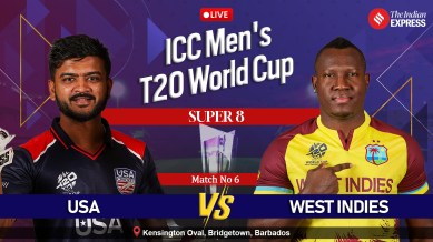 USA vs WI Live Score, T20 World Cup Match Today: Get United States vs West Indies Live Updates at Barbados.