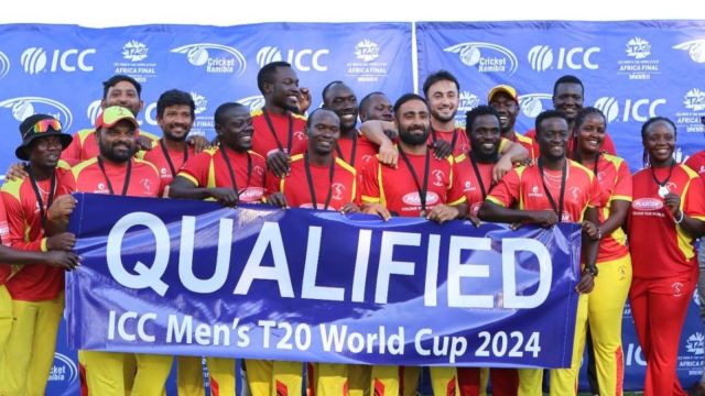 Uganda sealed their 2024 T20 World Cup qualification in November last year - pipping the likes of Zimbabwe and Kenya, known power centres in African cricket. (Photo: Uganda Cricket)