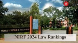 NIRF 2024: Here are the top law schools in the country