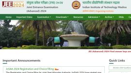 JEE Advance AAT 2024 result will declared at 5 pm today