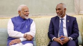 Maldives President and PM Modi
