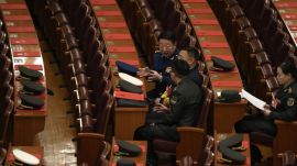 Chinese military delegates