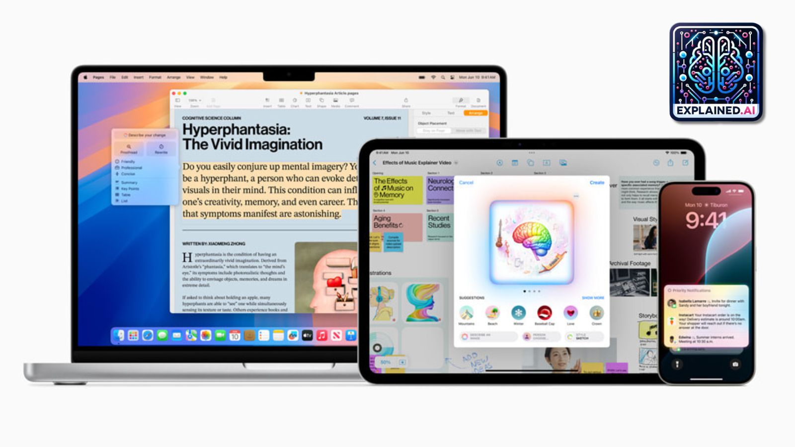Explained: Apple Intelligence, the new AI coming to iPhones, iPads ...
