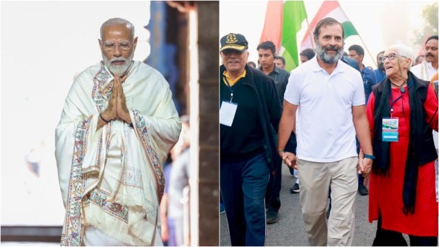 2024 Uttar Pradesh Lok Sabha Election Results: Uttar Pradesh is home to 80 Lok Sabha seats. (Source_ X_@smritiirani_@RahulGandhi)