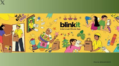 Blinkit delivers bank statements to customer who ordered printouts (Image source: @letsblinkit/X)