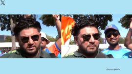 Pakistani fan sells tractor to buy Ind vs Pak match ticket (Image source: @ANI/X)