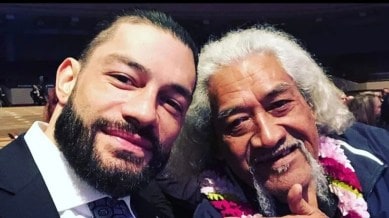 WWE Hall of Famer Sika passed away on June 25. (Source: X/ @smFISHMAN)