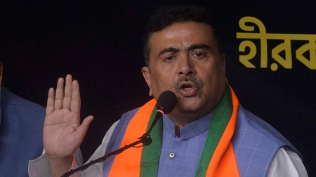 West Bengal Leader of the Opposition Suvendu Adhikari.