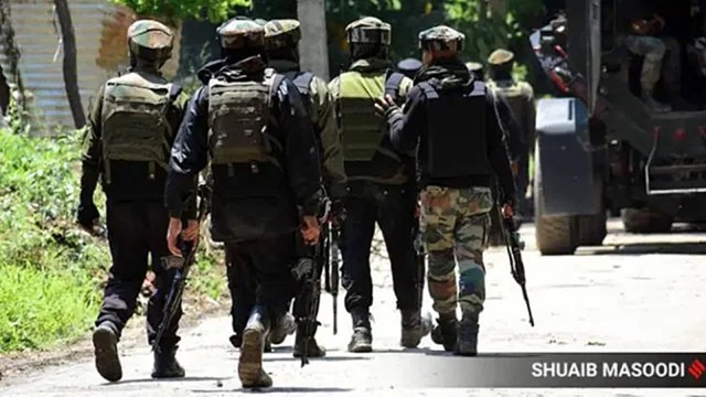 Police and paramilitary forces have launched joint operation. (File/ Shuaib Masoodi)