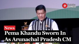 Arunachal CM Oath: Pema Khandu Takes Oath as Arunachal Pradesh CM for Third Term