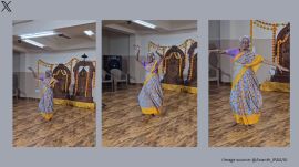 Elderly woman performs immaculate dance at old-age home in Chennai