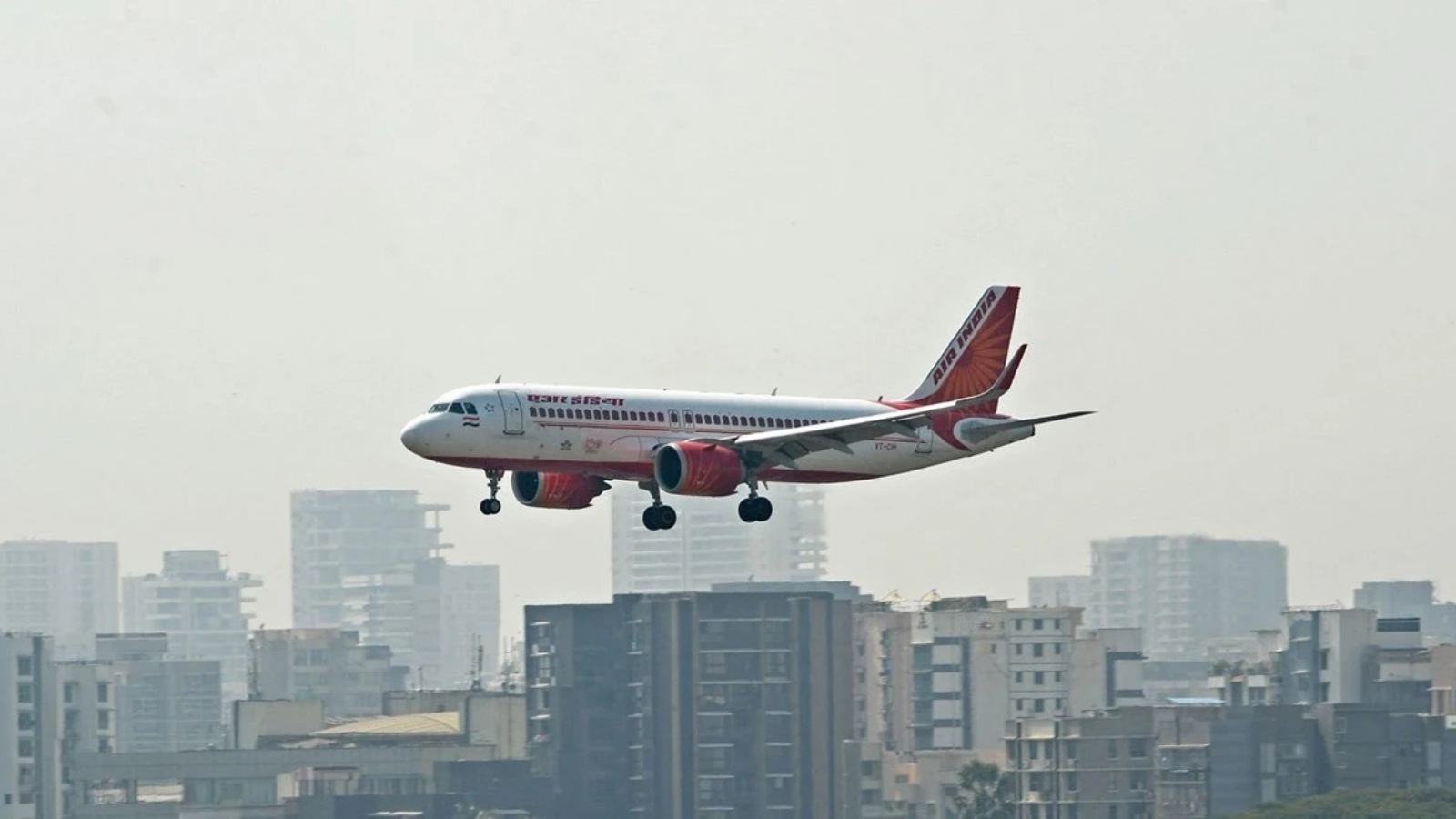 Damaged Air India Aircraft at Pune Airport moved to Air Force land ...