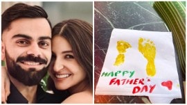 Anushka Sharma wished Virat Kohli on Father's Day