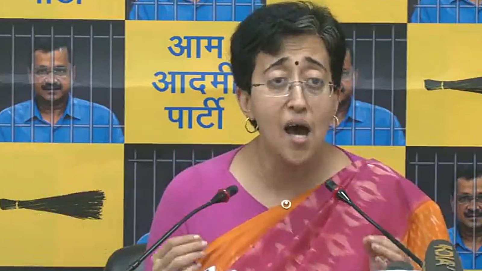 Atishi Delhi water crisis PM Modi