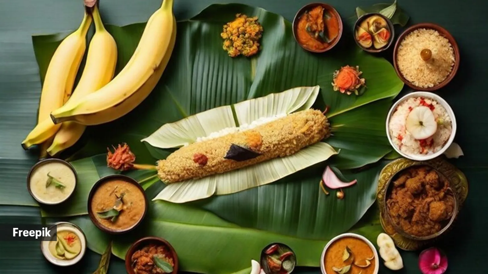 What happens when you eat food steamed in banana leaves?