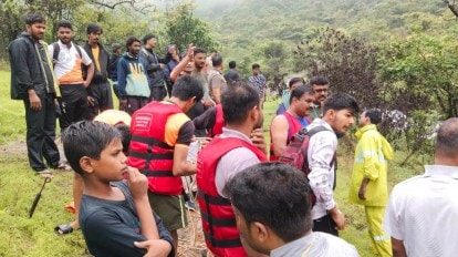 5 tourists feared drowned at waterfall near Bhushi Dam in Lonavala | Pune  News - The Indian Express