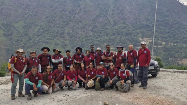 The trekkers from Bengaluru team departed for Dehradun on May 29.