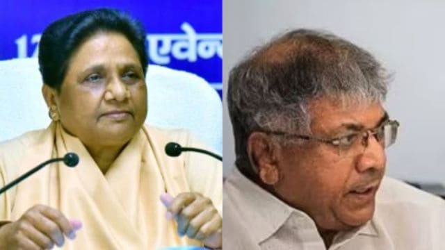 BSP president Mayawati and VBA president Prakash Ambedkar. (File Photos)