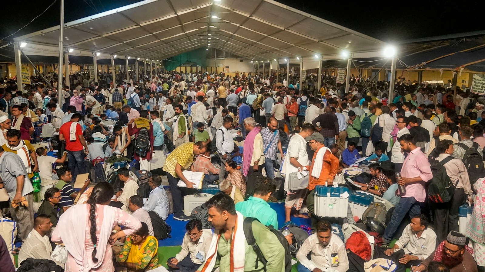 Lok Sabha elections 2024, LS Polls vote counting, Lok Sabha counting of votes, counting CCTV surveillance, multi-layer security, indian expresss news