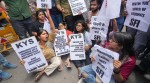 New Delhi: Students stage a protest over the NEET-UG and UGC-NET examinations issue, in New Delhi, Thursday, June 20, 2024. (PTI Photo)