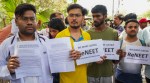 Protest over NEET 2024 results